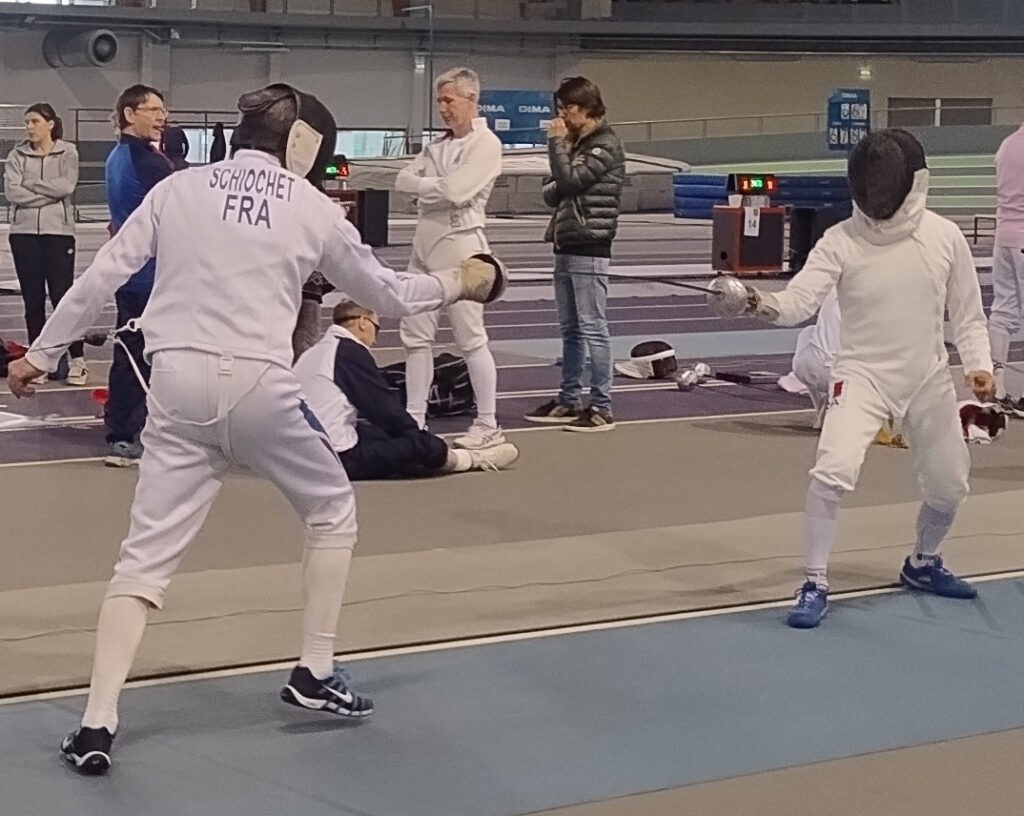 ESCRIME Stade Clermontois Escrime Circuit national vétérans épée à Clermont-Ferrand du 11&12 avril 2026, challenge Yves Dreyfus