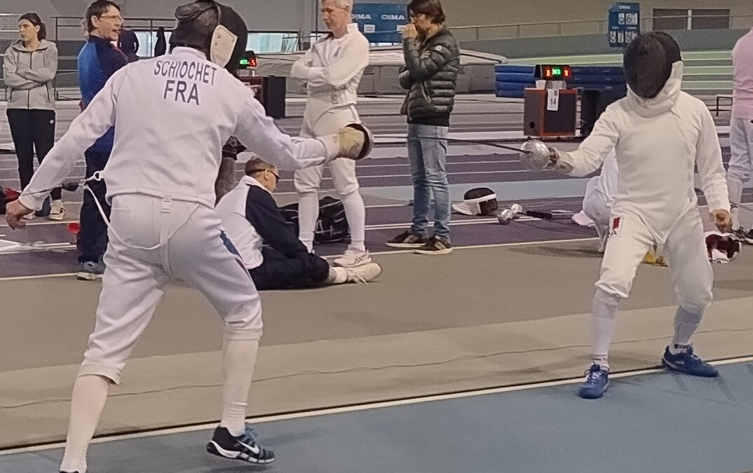 Circuit national vétérans épée à Clermont-Ferrand du 11&12 avril 2026, challenge Yves Dreyfus