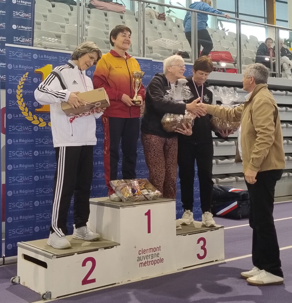 ESCRIME Stade Clermontois Escrime Circuit national vétérans épée à Clermont-Ferrand du 11&12 avril 2026, challenge Yves Dreyfus
