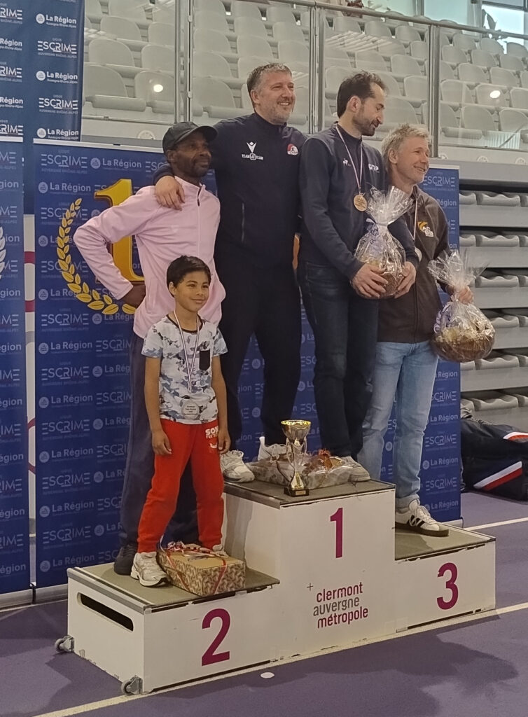 ESCRIME Stade Clermontois Escrime Circuit national vétérans épée à Clermont-Ferrand du 11&12 avril 2026, challenge Yves Dreyfus