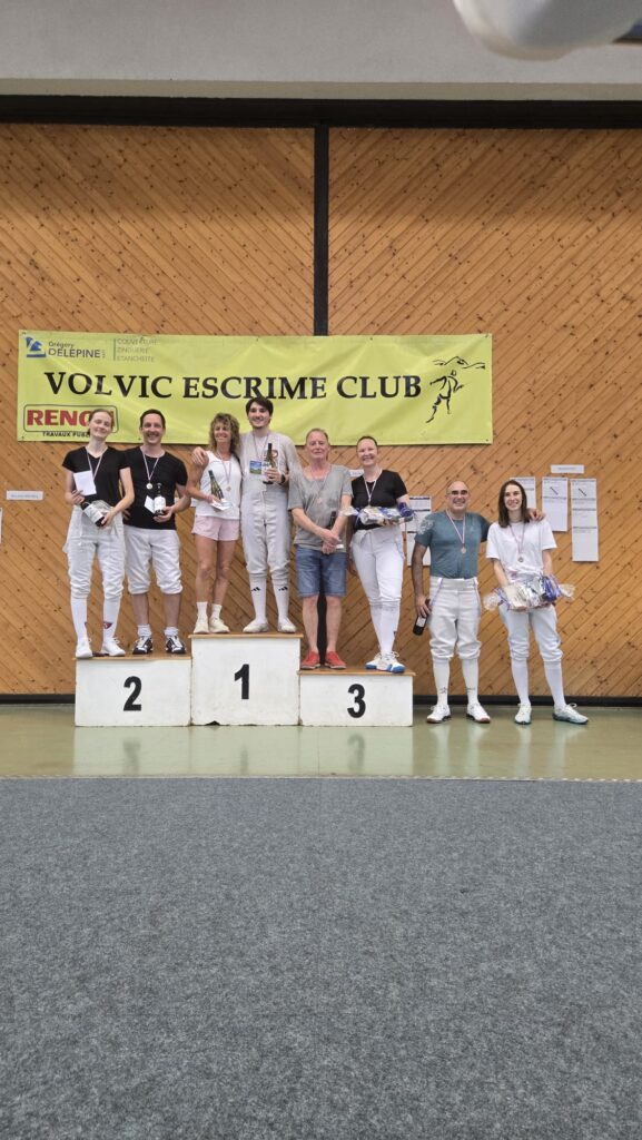 ESCRIME Stade Clermontois Escrime tournoi des volcans à Volvic, 30/05/2026