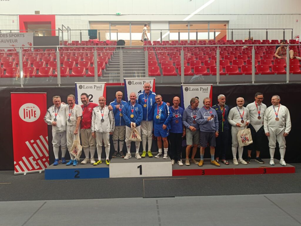 ESCRIME Stade Clermontois Escrime Championnats de France vétérans Lille juin 2026