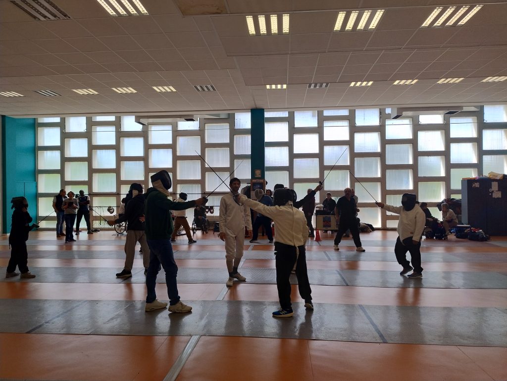 ESCRIME Stade Clermontois Escrime Après midi d'échanges avec Hibiscus